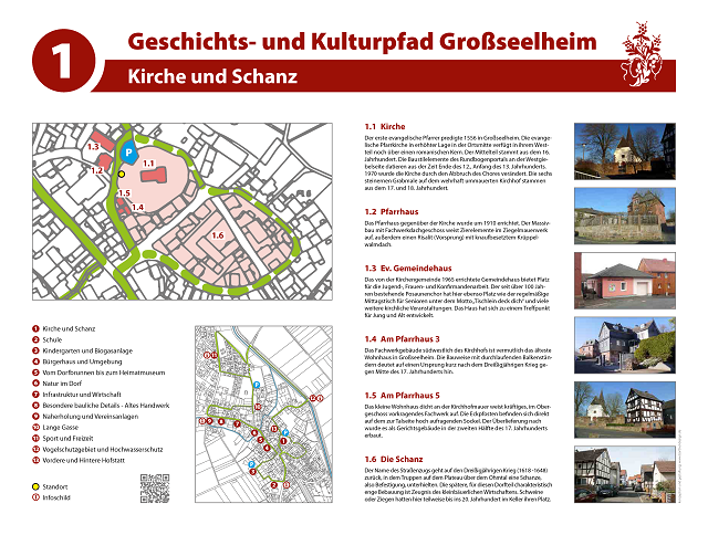 Geschichts- und Kulturpfad Großseelheim Ziele